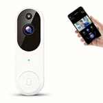 Sovmiku 2K Video Doorbell Wi-fi Camera With Chime 2.4 Ghz 2-WAY Talk. Fixed Price $39.99.