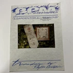 Bell Pull Construction Cross Stitch Garden For All Seasons Phyllis BALDWIN1989. Fixed Price $5.95.
