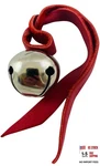 Believe Ornament Metal Sleigh Bell On Leather Cord Christmas Tree Grey 2 Inch. Fixed Price $24.09.