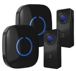 Wireless By Sadotech Waterproof Bells & Chimes Kit-black. Fixed Price $19.99.
