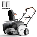 Litheli 2X20V Cordless Snow Blower, Inch Thrower With 4.0AH Battery, Ele. Fixed Price $650.99.