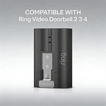 Genuine Rechargeable Battery Pack For Ring Video Doorbell 2 3 4 Quick Release. Fixed Price $17.95.