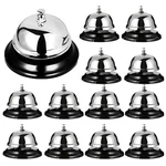 12 Pack Metal Desk Call Bell - 3.35" Diameter Service For Hotels, Schools,. Fixed Price $50.65.