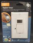 Ge Indoor In-wall Digital Timer 15086 7-DAY Programmable New Sealed Nos White. Fixed Price $14.88.
