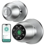 Fingerprint Door Lock And Keypad Input Smart Knob, App. Fixed Price $64.08.