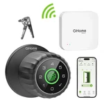Ghome Smart 4-IN-1 Fingerprint Door Knob Lock With Biometric Handle, Keypad, App. Fixed Price $59.99.