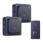 Bn-link Wireless Doorbell With 2 Receivers, IP55 1 Button, Black. Fixed Price $31.99.