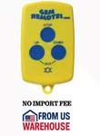 Gem 7240 Three Button Replacement Remote Transmitter. Fixed Price $53.50.