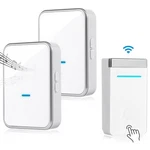 Led 4 Volume 1000FT Wireless Doorbell Chime Plugin RECEIVER+2 Transmitter. Fixed Price $39.90.