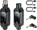 Transmitters Black Wireless Xlr Microphone Phantom Power 2.4G Auto. Fixed Price $84.15.