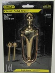 Stanley Hardware Classic Solid Brass Door Knocker No. 80-4102 New. Fixed Price $12.99.