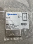 Edwards Signaling 147-1 Push Button Mounting Plate Silver. Fixed Price $17.00.