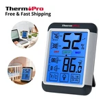 Thermopro TP55W Digital Hygrometer Indoor Thermometer Humidity Gauge Touchscreen. Fixed Price $14.99.
