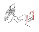 Door Window Run Channel Fits Subaru 360 Sambar Van 66-73 K163L. Fixed Price $180.00.