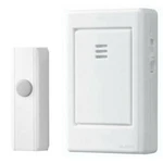 Nutone LA-205WH, Compact Contemporary Design Portable Wireless Door Chime, White. Fixed Price $19.98.