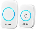 Wireless Doorbell, Battery-powered Portable Receiver, 60 CHIMES/4 Vol, Fcc Ce.... Fixed Price $30.00.