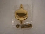 Baldwin Door Knocker Polished Brass 0138-030 724C. Fixed Price $15.00.