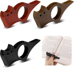 3 Pcs Wooden Thumb Page Holder Bookmark For Reading. Fixed Price $12.40.
