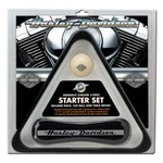 Harley-davidson Midnight Chrome Billiards Starter Set HDL-10147. Fixed Price $64.14.