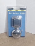 Vintage Carlon DH922 Silver Chrome Wired Doorbell Chime 2.5 , 2003 New Nos. Fixed Price $26.99.