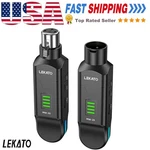 Lekato Wireless Microphone Transmitter Receiver 2.4GHZ, 48V Phantom Power. Fixed Price $48.99.