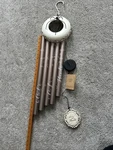Carson Memorial Wind Chime Forever Our Hearts Picture Perfect 18" Small. Fixed Price $22.00.