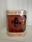 Nib Michael Healy Fleur De Lys Oiled Bronze Doorbell Ringer MHR52. Fixed Price $50.00.