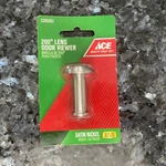 Ace Door Viewer 200 Degree Lens Satin Nickel 5395561 New. Fixed Price $22.88.