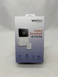 New Vivitar DB201 Wi-fi Video Doorbell & Chime 1080P Night Vision 2-WAY Audio. Fixed Price $11.99.