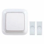 Heath Zenith White Plastic Wireless & Battery Door Chime Kit.. Fixed Price $23.99.