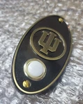 Nutone College Cast Brass Doorbell Indiana University - Iu Led Pushbutton. Fixed Price $40.00.
