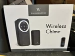 Wasserstein Wireless Doorbell Chime For Blink Video (1 Pack, Black). Fixed Price $26.00.