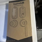 Hornbill Y4-SWFKN-H Smart Door Lock Set Silver Fingerprint Wifi. Fixed Price $59.00.