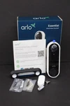 Arlo AVD1001 Essential White Wired Wi-fi Video Doorbell Niob Untested. Fixed Price $25.00.