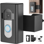 Anti-theft Video Doorbell Mount,ahbteym No Drill Bracket Holder Black. Fixed Price $18.99.