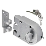 Jimmy Proof Night Latch For Front Door Silvery Color. Fixed Price $36.17.