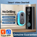 Smart Doorbell With Camera Wireless Wifi Tuya App Remote Control Video Intercom. Fixed Price $38.99.