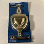 Everbilt Door Knocker Bright Brass Finish Classic 5/16 Brand New. Fixed Price $7.99.
