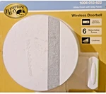 Hampton Bay Wireless White Finish W/doorbell Button 1006013622. Fixed Price $7.50.