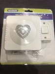 New Steeltuff Door Bell White #179942 By Deluxe Imports. Fixed Price $39.99.