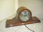 Telechron Revere Westminster Chime Motor Clock Runs Nice Beautiful Wood Tambour. Fixed Price $119.99.