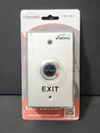 Visionis VIS-7013 Stainless Steel No Touch Request Exit Button Standard Size. Fixed Price $23.99.