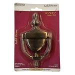 Brainerd Door Knocker 1/16" X Solid Antique Brass Nos Part # 83257. Fixed Price $20.00.