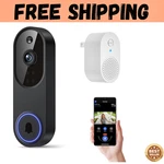 Smart Wireless Wifi Doorbell Camera Phone Ring Video Intercom Security. Fixed Price $13.90.
