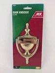 Solid Brass 7" Door Knocker Aldaba Polished Finish X 3-1/2". Fixed Price $16.04.