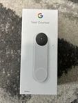 Google Nest Doorbell Battery - Snow New Opened Box. Fixed Price $89.99.