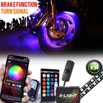 Led Light Kit For Motorcycle Atv Utv Rhino Gator Teryx Ranger Mule 14PC Rgb-w. Fixed Price $71.99.