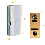 Auth Florence, Non Electric, Mechanical Chime, Doorbell And Viewer. Fixed Price $49.97.