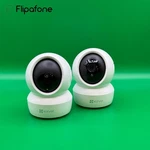 Ezviz CS-H6C Indoor Pan/tilt Wi-fi Security Camera 2-PACK. Fixed Price $62.20.