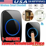 Wireless Doorbell Chime Waterproof Plugin Receiver Adjustable Volume 1000FT Kit. Fixed Price $90.89.